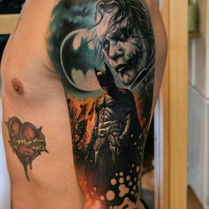 #movie #HeathLedger #thejoker  #heathledgerjoker #joker #jokerbatman #jokerface #JokerTattoos #batman #batmanandjoker #batmanmovie #batmanlogo #BatmanLover #character #joker52 #realism #realistic #dreamtattoo #tattoo #tattoed #tattoos #ink #inked #art #tattooart #colorful #color #halfsleeve #logo #famous #details #colorbomb #fullcolor