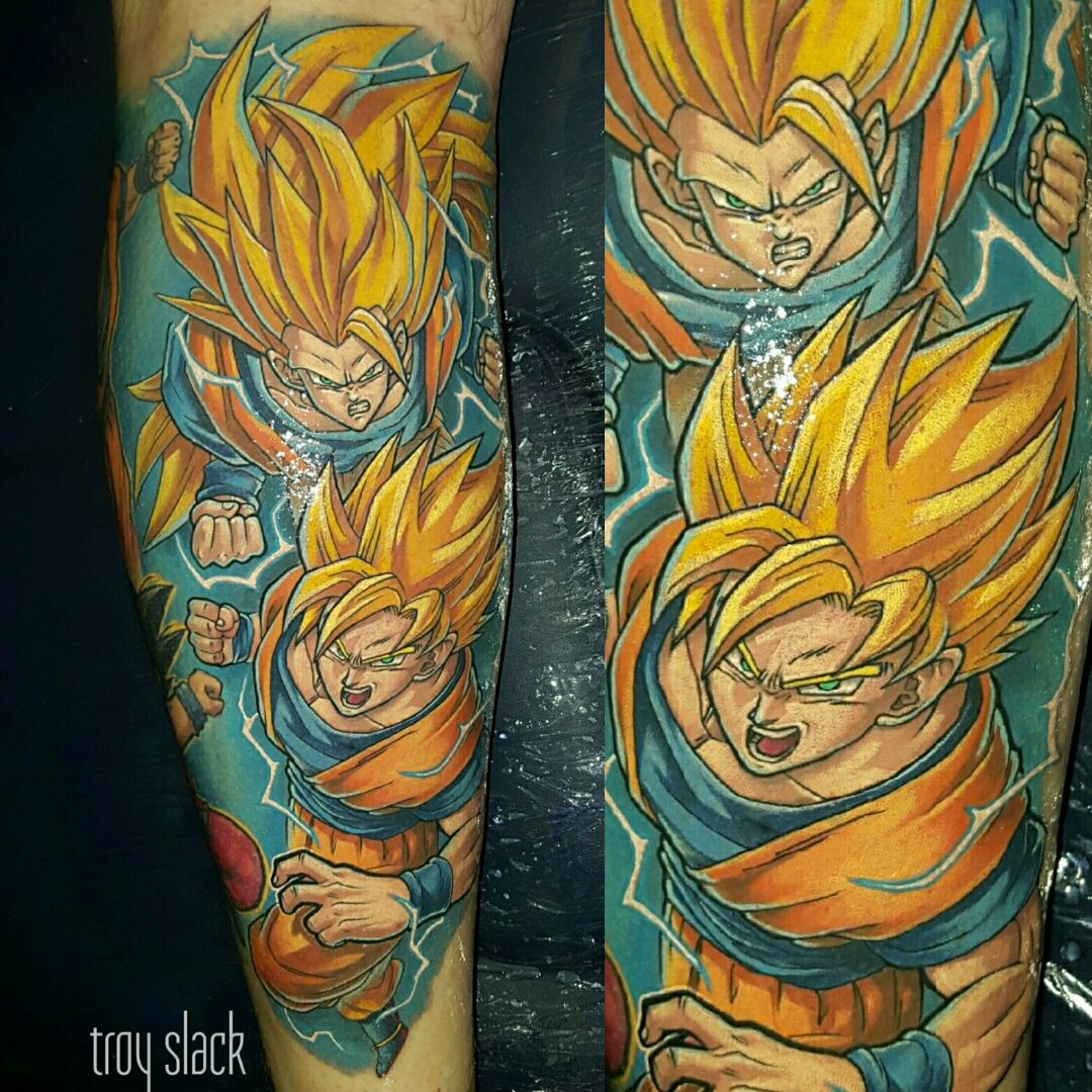 Ultra Instinct Goku tattoo  rdbz