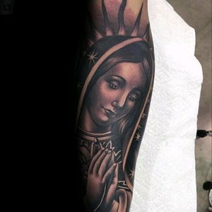 #megandreamtattoo A hyper-realistic tattoo of  "La Virgen De Guadalupe" would be amazing. Of course with your artistic flair and my unique spins. :)