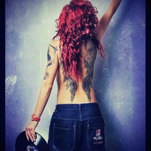 #wings#redhead