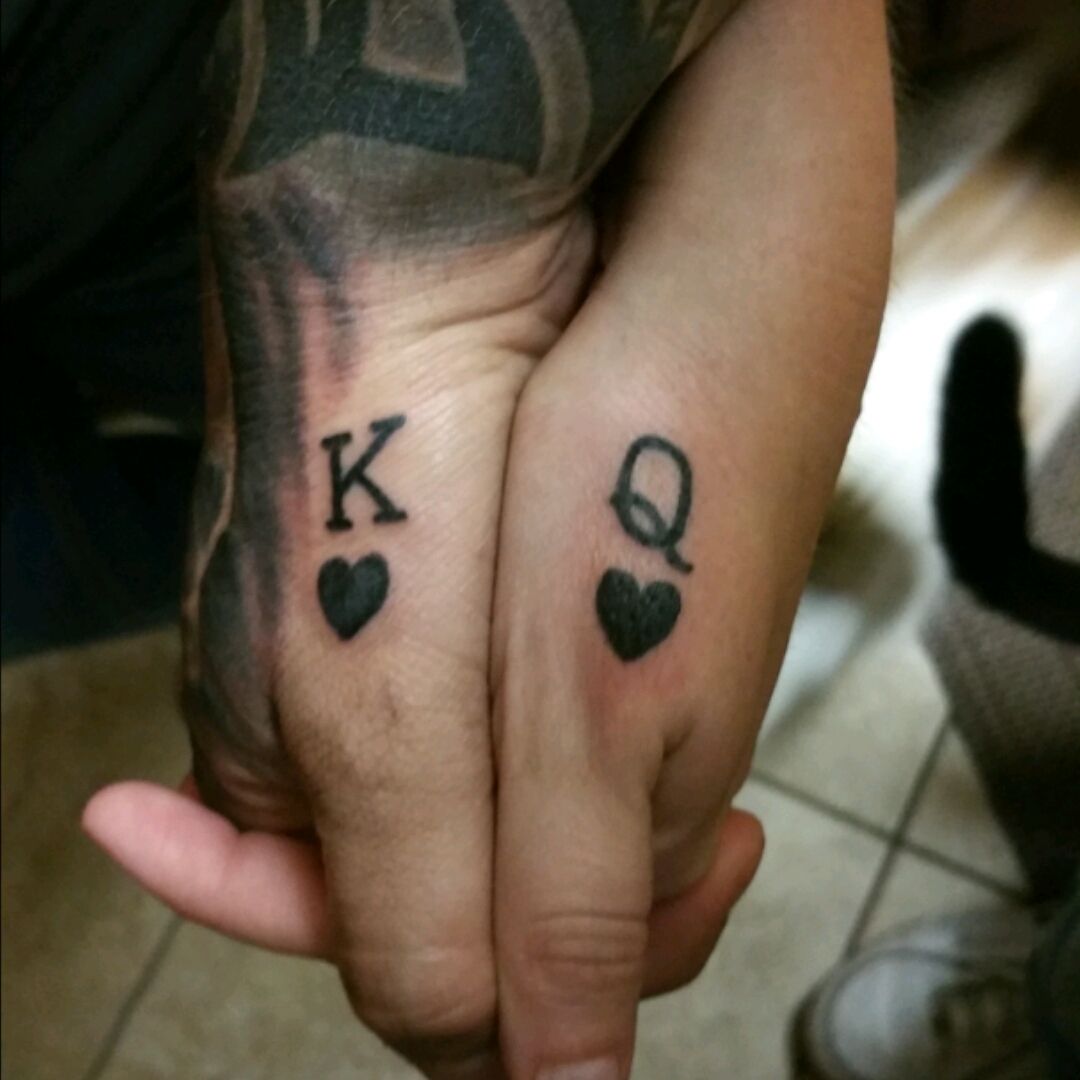 Tattoo uploaded by Ink or Dye Studio • His and Hers, King and Queen sketch  art. • Tattoodo