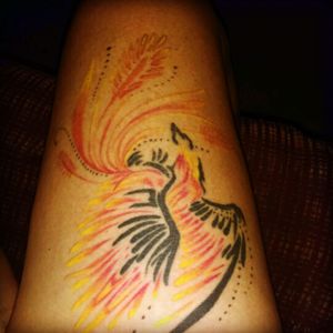 My Phoenix tattoo was my first big tattoo I got !
