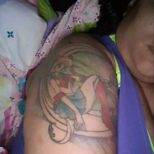 I need a add more color in this tattoo. Cuz my artist didn't want more color for expensive price