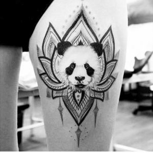 #tatto  #panda