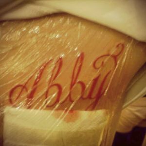 1st ever tattoo back in 2009
