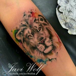 #Lion #Watercolor