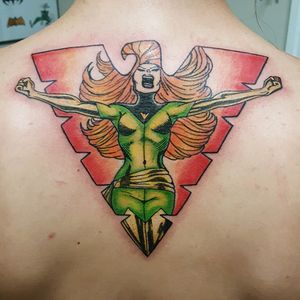 Xmen phoenix tattoo by Sam Ramsey