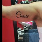 "Cassie"  Tattoo by me