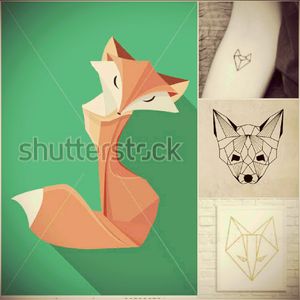 'origami fox'I must have one!