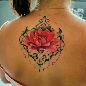 By #tattoosdelicadas #flower #floral #filagree