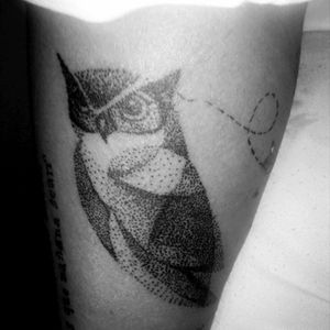 #búho #puntillismo #owl #pointillism
