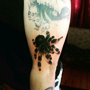 #spidertattoo #3dtattoo #tarantula #tarantulatattoo #arm_tattoo #tattoo_art_worldwide #tat