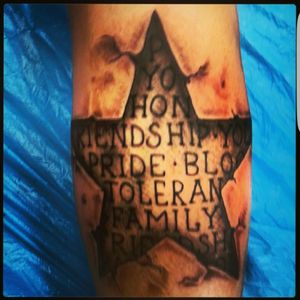 Yolo, pride, honor, tolerance, family, blood and friendship ❤
