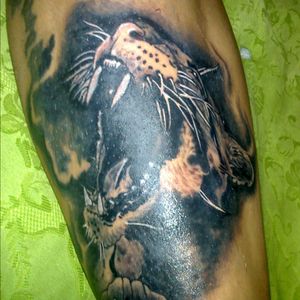 Jaguar.#theconquerinklion #tattoo #colombiaink