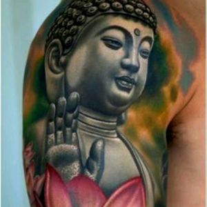 A color Buddha is my #MEGANDREAMATTOO