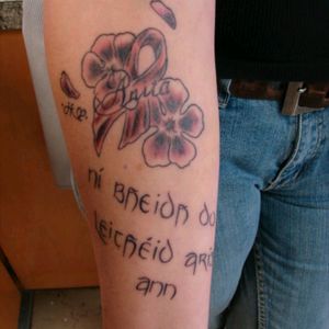 in memory of mom quote tattoos