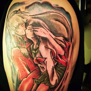 My first tattoo something I've always wanted and loved #Inuyasha #Kagome