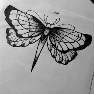 My drawing, next tattoo, love butterflies