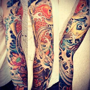 #megandreamtattoo My dream is to get a full slevee koi tatoo, but if it was done by @megan_massacre it would be epic. Pick me, pick me..! Rock on, from Singapore.