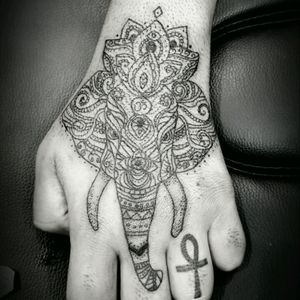 #mandala #mandala_tattoo #elephant