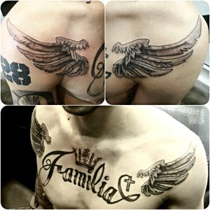 #wings #angelwings #familía #crown #cross #28