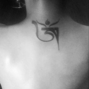 #Om tattoo