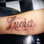 Lucia #tattoo#letters
