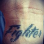 #fighter #wristtattoo #selfharm #recovery