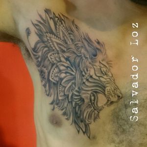 #León #lion_tattoo fun ink fun time lml