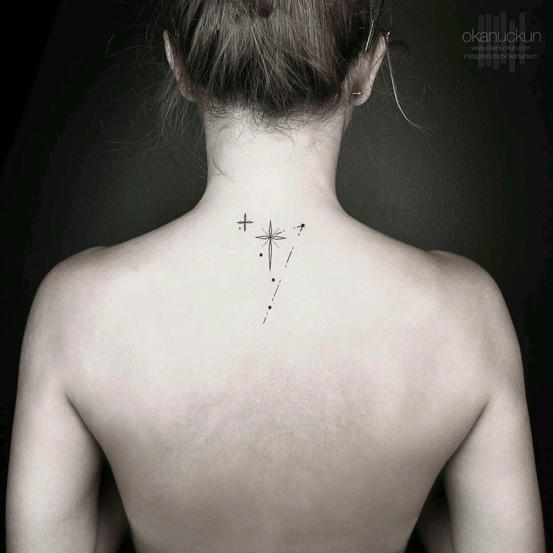 Tattoo uploaded by Claire • By #OkanUckun #stars #minimalist #linework #geometric • Tattoodo Tattoo uploaded by Claire • By #OkanUckun #stars #minimalist #linework #geometric • Tattoodo