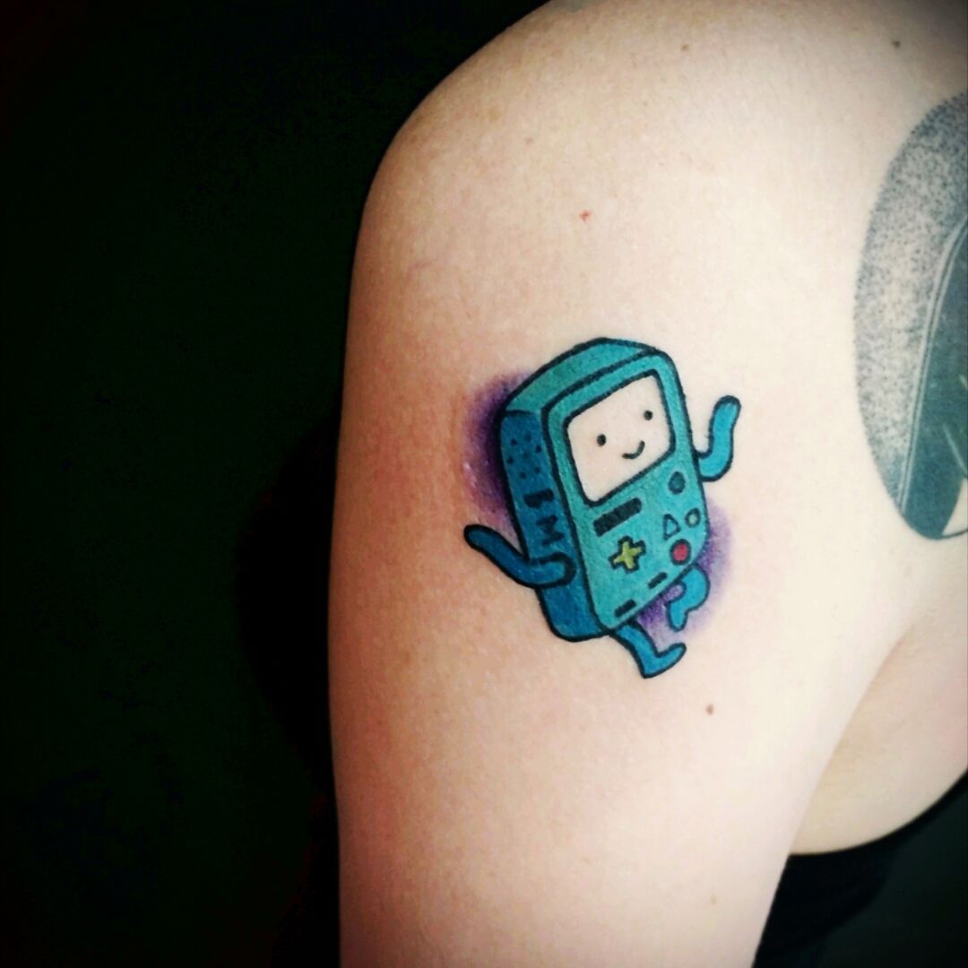 Bmo Adventure Time Tattoo HD Png Download  vhv