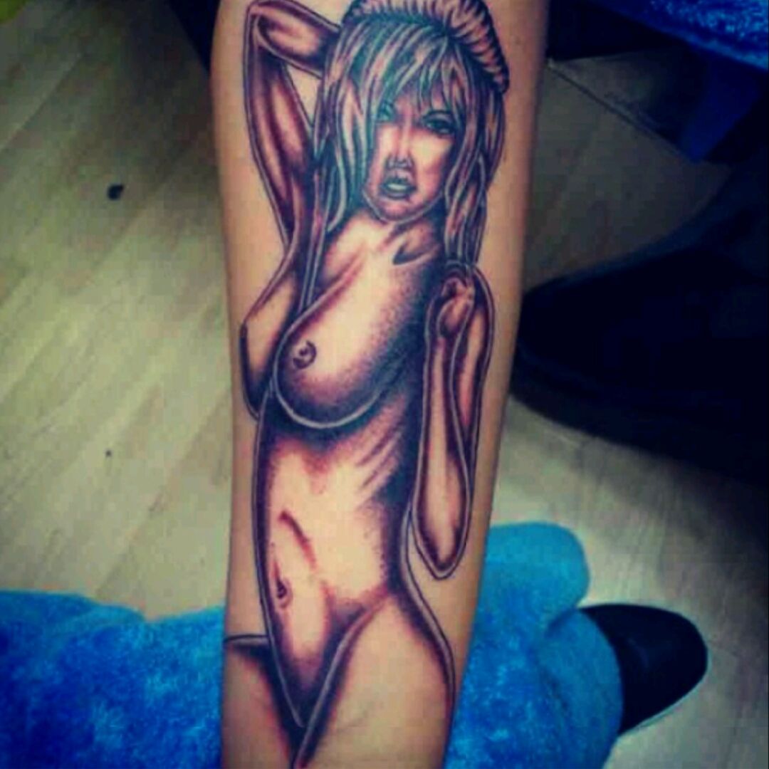 Naked female tattoos