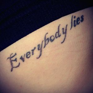 My first tattoo 👌😍 #everybodylies #Tattoodo #firsttattoo