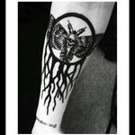 #blackAndWhite #moth #Star #circle #tree #veins #skull #death #Black #dark_spirit_tattoo #symbol #Pagan