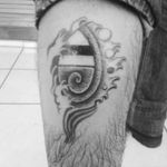 Prehispanic Seashell, brothers and sisters tatto each circle is a son. Tatoo by Javier Jimenez Dermagrafica tatto#shell#seashell#prehispanic#prehispanicseashell#blackwork