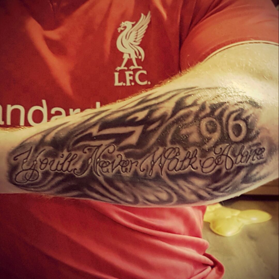 Tattoo Uploaded By Neilc80 Liverpool You Ll Never Walk Alone Tattoo Tattoodo