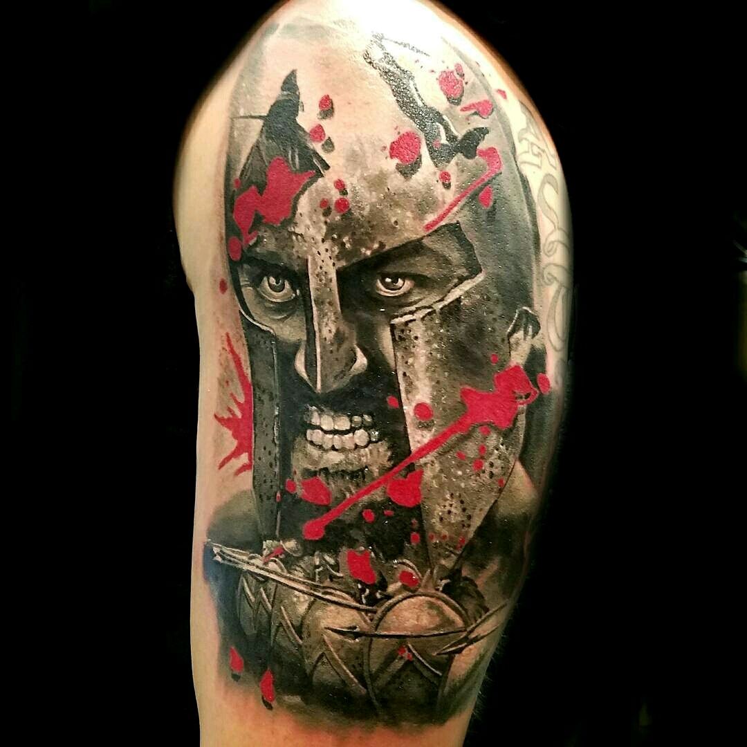 65 Masculine Spartan Tattoos  Spartan tattoo Gladiator tattoo Soldier  tattoo