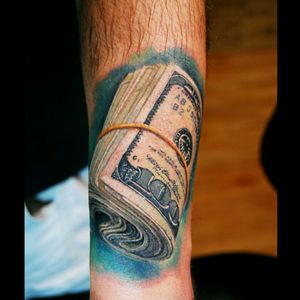 Tattoo uploaded by Justin A. Buduo • Cash money • Tattoodo