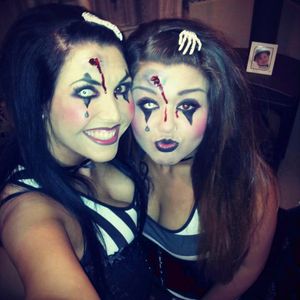#Halloween #gunshot #horror #makeup