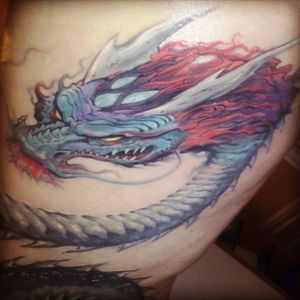 Dragon made by Chris England in Poznan, Poland