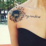 On top of the sunflower I want You are my sunshine then below I want my grandbaby name Hazel Grace