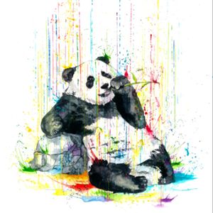 Would love an panda watercolor tattoo.