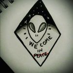 👽 #tete #tattoo #alien #tattooapprentice #alientattoo #sketchtattoo #sketch #personaldesign #myowndesign