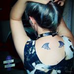 My name is Amanda Cheza! Bat wings tattoo ♡ #gothic #bat #vampire