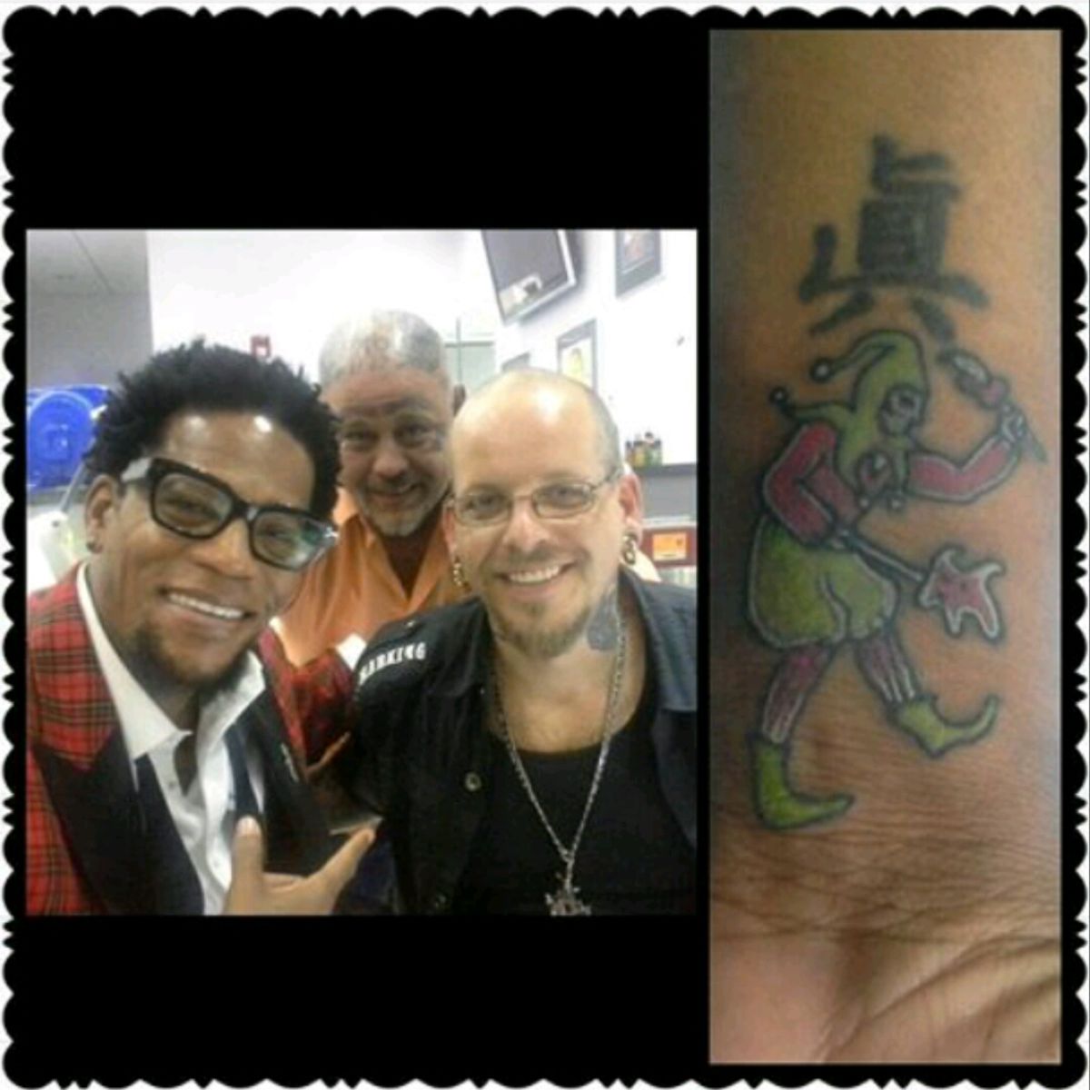 Tattoo uploaded by Tat2Dave13 • D.L.Hughley celebrities 