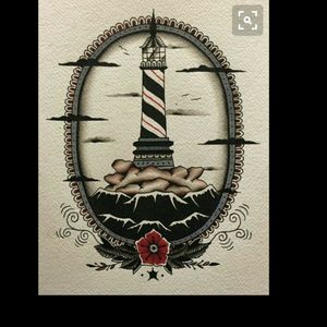 unknown artist #lighthouse