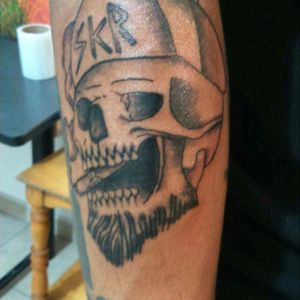Mi 5to tattoo #skull #skateraza