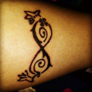 A tatto i did on me a my bff...