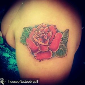 #rose #flower #flor #Houseoftattoobrasil #houseoftattooepiercing Instagram @houseoftattoobrasil