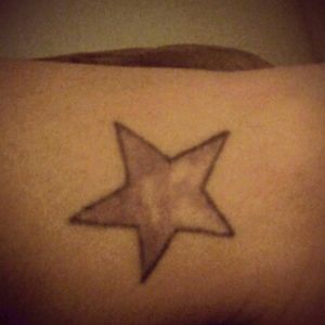 My scared tat needs add ons and fixing. #star is #broken